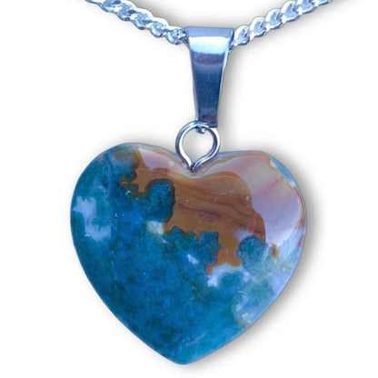    Indian-Agate-Stone-Stone-Heart Pendant. Carnelian Stone Heart Necklace and Pendant. Check out our Love Heart Crystal Necklace, Love Stone pendant Necklace, Natural Gemstone Heart necklace, perfect Valentine gift for her. handmade pieces from Magic Crystals Carnelian necklace, chakra healing Carnelian pendant, Healing Crystal Carnelian Jewelry