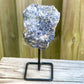Shop at Magic Crystals for One Rough Blue Kyanite Metal Stand, Blue Kyanite on Stand, Point on Stand Pin, Blue Kyanite Stone, Rough Blue Kyanite, Raw Blue Kyanite. Shop for handmade kyanite Jewelry and pieces at Magic Crystals. FREE SHIPPING available. Christmas gift, birthday present.