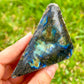 Looking for polished labradorite? Shop at Magic Crystals for Labradorite Stone Slab - Free Form Labradorite. Empathetic, supporting, and glowing with soft, pretty color, this Labradorite palm stone is a wonderful crystal gift for someone you love.