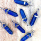 Double Point Gemstone Necklace - Lapis Lazuli. Looking for a handmade Crystal Jewelry? Find genuine Double Point Gemstone Necklace when you shop at Magic Crystals. Crystal necklace, for mens and women. Gemstone Point, Healing Crystal Necklace, Layering Necklace, Gemstone Appeal  Natural Healing Pendant Necklace. Collar de piedra natural unisex.