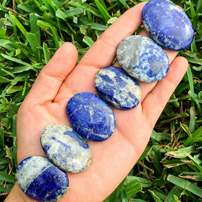    Lapis-Lazuli-Palm-Stone. Natural Gemstone Palm Stone.Looking for Natural Gemstone Palm Stone - Worry Meditation Stones? Shop at magiccrystals.com . Magic Crystals carries Palmstones - Meditation Stones with FREE SHIPPING AVAILABLE. Empathetic, supporting and glowing with soft, pretty color, this Jade palm stone is a wonderful crystal gift for someone you love. 