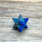 Lapis-Lazuli- Merkaba Crystal Protection Sacred Meditation Energy Generator. Gemstone Merkaba Star - Magic Crystals.