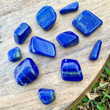 Grade AAA Lapis Lazuli Tumbled Stone