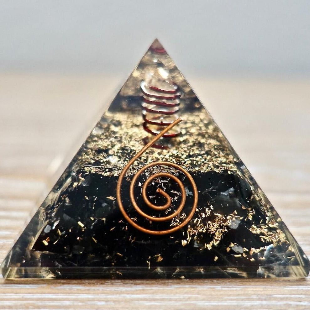Shop for the Best orgone pyramid Collection in Magic Crystals. Black Tourmaline Orgone Pyramid, Energy Generator Orgone Pyramid for Emf protection. Our Black Tourmaline Orgonite pyramids made of a mix of organic - resin and non-organic materials (metal shavings). Find Orgone accumulator, and orgone generator.