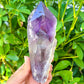 Buy at Magic Crystals Large Dragons Tooth Amethyst Crystals - Amethyst dog tooth. Bahia Amethyst AA Quality, Dragon's Tooth Amethyst, Brazilian Amethyst Wand, . Mineral specimen , Polished rock. Amethyst Bahia Root Elestial Dragon Tooth Wand. Natural Amethyst Gemstone for PEACE, INSPIRATION. Large-Brazilian-Bahia-tooth-C