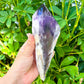 Buy at Magic Crystals Large Dragons Tooth Amethyst Crystals - Amethyst dog tooth. Bahia Amethyst AA Quality, Dragon's Tooth Amethyst, Brazilian Amethyst Wand, . Mineral specimen , Polished rock. Amethyst Bahia Root Elestial Dragon Tooth Wand. Natural Amethyst Gemstone for PEACE, INSPIRATION. Large-Brazilian-Bahia-tooth-D