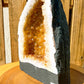 Buy Magic Crystals  Large Druzy Heated Citrine Cathedral, Citrine Stone, Yellow Citrine Point, Stone Point, Crystal Point, Citrine Tower, Power Point at Magic Crystals. Natural Citrine Gemstone for Creativity, manifestation, luck. Magiccrystals.com offers FREE SHIPPING and the best quality gemstones. 