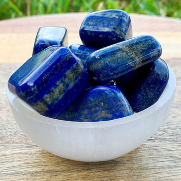 Tumbled Lapis Lazuli Stone - Polished Blue Stone - MAGIC CRYSTALS – Magic  Crystals