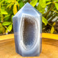 Looking for Agate Geode Tower - Agate Carving? shop at Magic Crystals for Large Unique Agate Druzy Tower - #h with FREE SHIPPING available. Flower agate can be used to re-bloom the feminine side of all persons. GEMSTONE flame carving. High quality crystals.