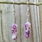 Looking for a Lepidolite earrings? Find a Lepidolite Stone earrings when you shop at Magic Crystals. Natural Lepidolite Crystal Healing Earrings. A “stone of transition”. FREE SHIPPING AVAILABLE. Natural double point lepidolite gift for men, women christmas, birthday, father and mothers day