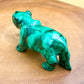 Genuine Malachite. Shop at Magic Crystals for Genuine Malachite Bear - Natural Malachite Bear Carving from Congo. Malachite Animal, Gifts for Her, Gifts for Him, Crystal Gemstones, Home Decor. FREE SHIPPING AVAILABLE. Hand Carved Malachite Stone Bear, Home Decor, Crystal Healing, Mineral Specimen.