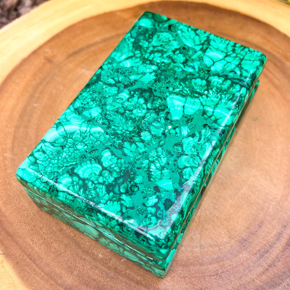 Looking for Genuine Malachite Carving? Shop at Magic Crystals for Genuine Malachite Box #C - Malachite Carved Jewelry Box - Malachite from Congo, Malachite Jewelry Box, Natural Stone Beautiful Quality Polished Malachite Box, Malachite Gemstone Box, Home Decor. malachite jewelry, malachite stone.