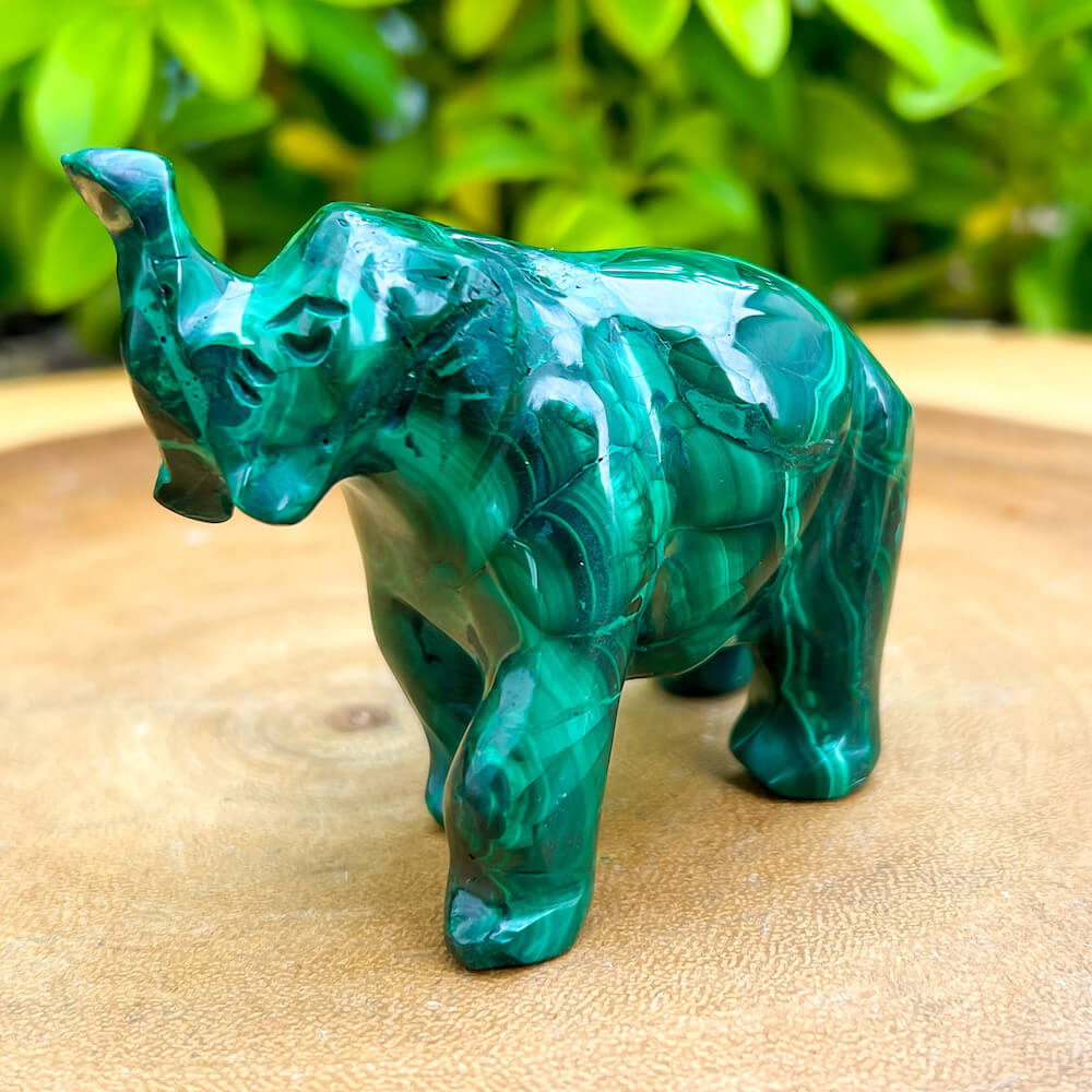 Genuine Malachite. Shop at Magic Crystals for Genuine Malachite Elephant - Natural Malachite Elephant Carving from Congo. Malachite Animal, Gifts for Her, Gifts for Him, Crystal Gemstones, Home Decor. FREE SHIPPING AVAILABLE. Hand Carved Malachite Stone Elephant, Home Decor, Crystal Healing, Mineral Specimen.
