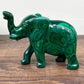 Genuine Malachite. Shop at Magic Crystals for Small Genuine Malachite Elephant - Natural Malachite Elephant Carving from Congo. Malachite Animal, Gifts for Her, Gifts for Him, Crystal Gemstones, Home Decor. FREE SHIPPING AVAILABLE. Hand Carved Malachite Stone Elephant, Home Decor, Crystal Healing, Mineral Specimen #1.