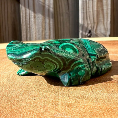 Genuine Malachite. Shop at Magic Crystals for Small Genuine Malachite Frog #C - Natural Malachite Frog Carving from Congo. Malachite Animal, Gifts for Her, Gifts for Him, Crystal Gemstones, Home Decor. FREE SHIPPING AVAILABLE. Hand Carved Malachite Stone Frog, Home Decor, Crystal Healing, Mineral Specimen #1.