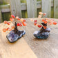 Buy Raw Mini Orange Carnelian Bonsai Tree on Amethyst Cluster in Magic Crystals. Carnelian is best for Motivation, Strength, and Leadership. Magic Crystals has a variety of HOME DECOR made of crystals and gemstones. Gemstone tree. Birthstone tree sculpture. Amethyst geode gift. FREE SHIPPING AVAILABLE.