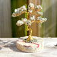 Buy Golden Wire Gemstone Tree with Pyrite - Stone Tree in Magic Crystals. Magic Crystals has a variety of HOME DECOR made of crystals and gemstones. Gemstone tree. Birthstone tree sculpture. Hematite, chrysocolla, amethyst gift. FREE SHIPPING AVAILABLE. perfect Unique Gift. Gift for Her and Xmas Gift for men