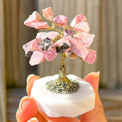 Buy Golden Wire Gemstone Tree with Pyrite - Stone Tree in Magic Crystals. Magic Crystals has a variety of HOME DECOR made of crystals and gemstones. Gemstone tree. Birthstone tree sculpture. Hematite, chrysocolla, amethyst gift. FREE SHIPPING AVAILABLE. perfect Unique Gift. Gift for Her and Xmas Gift for men