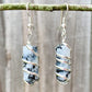 Looking for Rainbow Moonstone Earrings? Moonstone Gemstone Jewelry, Natural Rainbow Moonstone Gemstone Single-Terminated Gemstone Points wrapped at Magic Crystals. Rainbow Moonstone Jewelry: FREE SHIPPING AVAILABLE. Moonstone is best for healing. Spiral Wire Wrapped earring. Wire-wrapped Moonstone Stone dangle earring