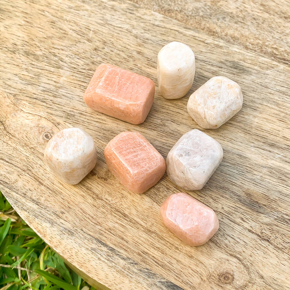 Buy Moonstone Tumbled Stones | Moonstone Polished Gemstones | Bulk Crystals at Magic Crystals. A stone for “new beginnings”, Moonstone is a stone of inner growth and strength. Moonstone Healing Crystal with FREE SHIPPING available. 