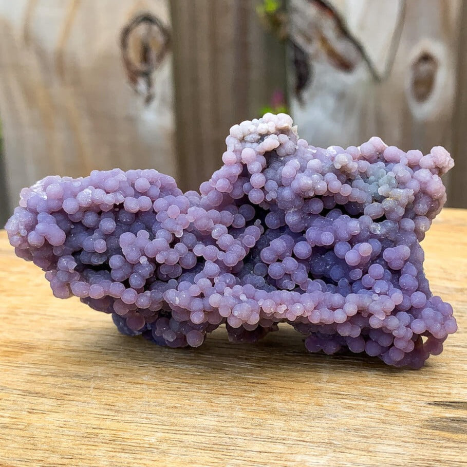 Natural Grape Agate Specimen - MagicCrystals - Natural Grape Agate cluster. Genuine Grape Agate