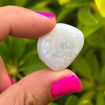 Rainbow Moonstone Tumbled Stone Moonstone Stone Magic Crystals