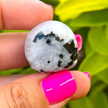 Moonstone Tumbled Stone, Natural Ranbow Moonstone Tumbled Stones Moonstone Tumbled Stone, Natural Ranbow Moonstone Tumbled Stones