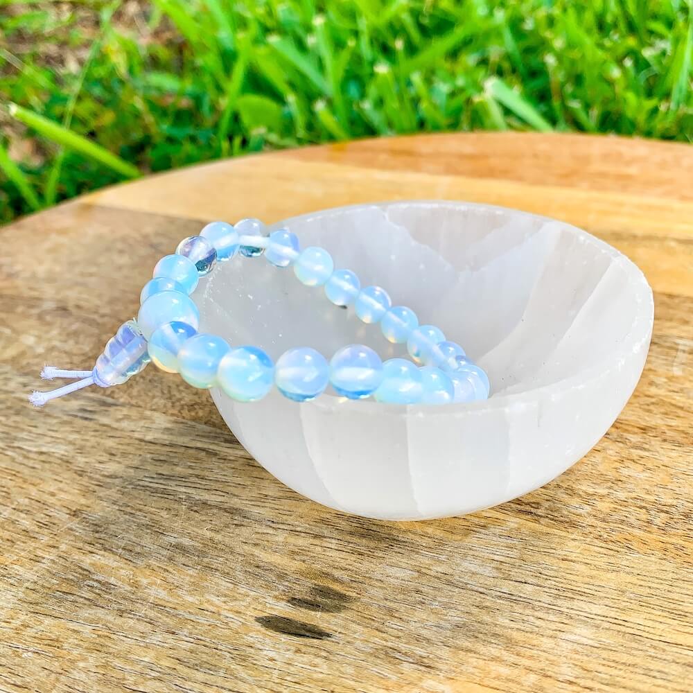 Amazon.com: Semita Beaded Crystal Bracelet for Balance with Aquamarine,  Blue Agate, Amazonite Beads : Handmade Products