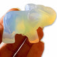 Looking for carved animals? Shop for our unique genuine Opal, Opalite, Handmade Natural Crystal Carved, Malachite elephant, crystal elephant, carved elephant, Quartz Crystal Elephant, Carving for Reiki healing. Opalite Crystal ELEPHANT Shaped-Stone at Magic Crystals, with FREE SHIPPING available. Opalite stones.