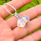 Opalite Point Stone Silver Pendant Handmade Crystal Necklace - Stone Necklace