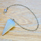 What is a pendulum? A pendulum is an object hung that swings back and forth. Buy 7 Chakra Pendulum Stone Divination Pendulum for Dowsing at Magic Crystals. Magiccrystals.com has pendulum with chakra stones for Divine Knowledge. Learn how to use pendulum, Gemstone pendulum or pendulum stone in our site.