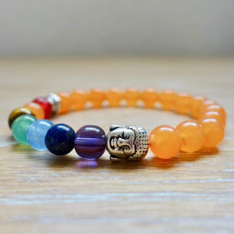 Shop for our Money and Wealth Bracelet, mixed with 7 Chakra Buddha Bracelet beads to align your mind and spirit with the energy of abundance. Money Bracelet, Good Luck Bracelet, Prosperity Wealth Abundance Bracelet, Aventurine, Amethyst, Lapis Lazuli, 8MM Beaded Bracelet, Gift for her. Wealth Bracelet for Prosperity. Orange-Aventurine-Bracelet