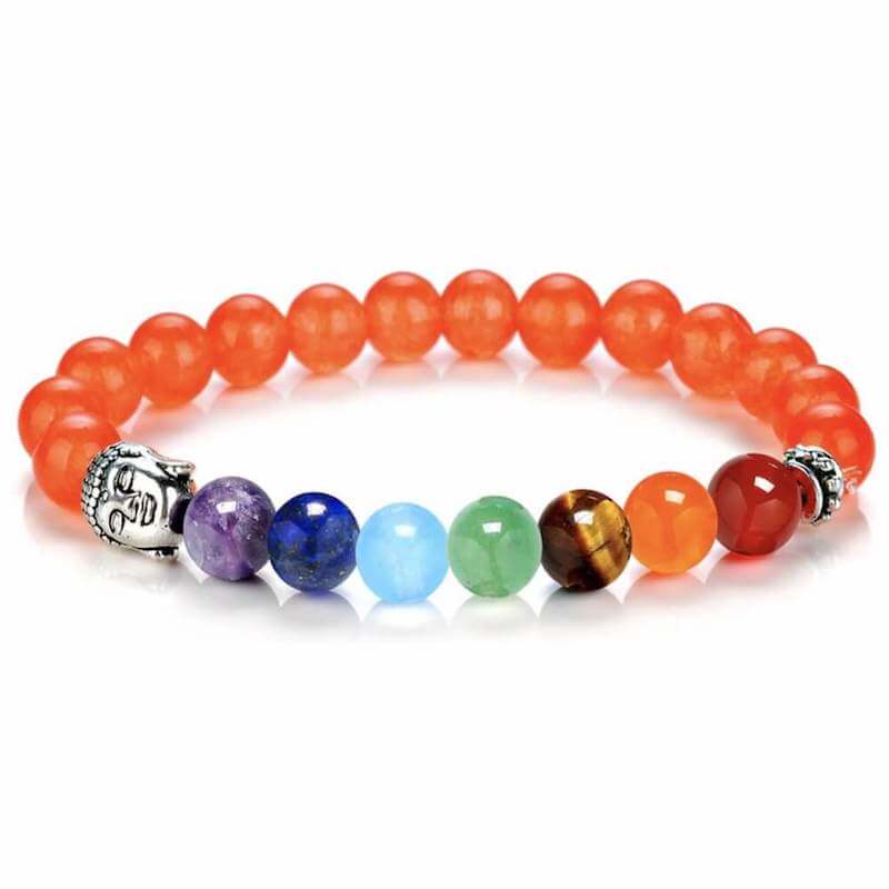Shop for our Money and Wealth Bracelet, mixed with 7 Chakra Buddha Bracelet beads to align your mind and spirit with the energy of abundance. Money Bracelet, Good Luck Bracelet, Prosperity Wealth Abundance Bracelet, Aventurine, Amethyst, Lapis Lazuli, 8MM Beaded Bracelet, Gift for her. Wealth Bracelet for Prosperity. Orange-Aventurine-Bracelet
