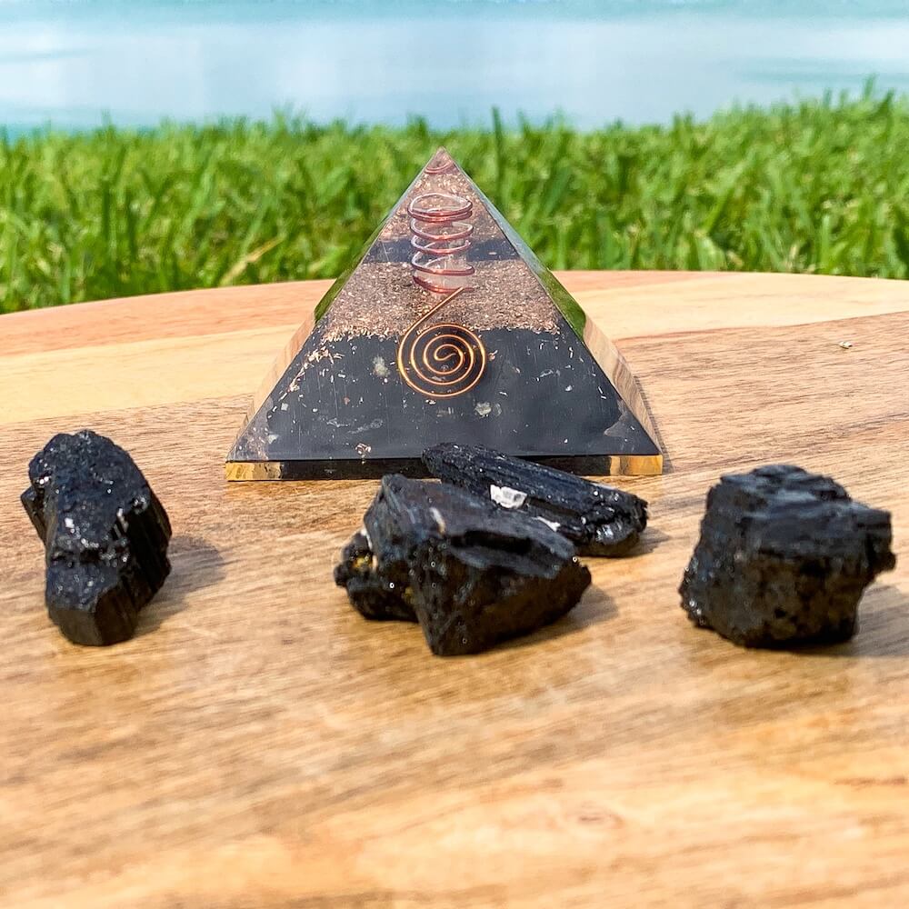 Shop for the Best orgone pyramid Collection in Magic Crystals. Black Tourmaline Orgone Protection Kit, Energy Generator Orgone Pyramid for Emf protection. Our Black Tourmaline Orgonite pyramids made of a mix of organic - resin and non-organic materials (metal shavings). Find Orgone accumulator, and orgone generator.