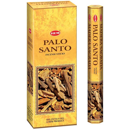 HEM Palo Santo Incense Sticks Home Scent | Madera Sagrada Incienso - Magic Crystals. Free Shipping Available. 6 tubes of 20 sticks, 120 sticks total. Quality Incense. Hem is known throughout the world for producing traditional incenses made from quality woods, flowers, resins, and essential oils.