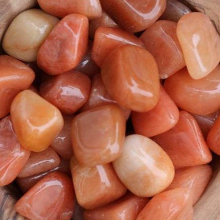 Peach Aventurine Tumbled Stone-TUMBLED STONE-Magic CrystalsBuy Peach Aventurine Tumbled Stones | Peach Aventurine Polished Gemstones | Bulk Crystals at Magic Crystals. Red aventurine gently increases the energy of the sacral chakra. It helps with decision-making and can boost creativity. Peach Aventurine is a stone often recommended to help with anxiety, worry, stress, and shyness.