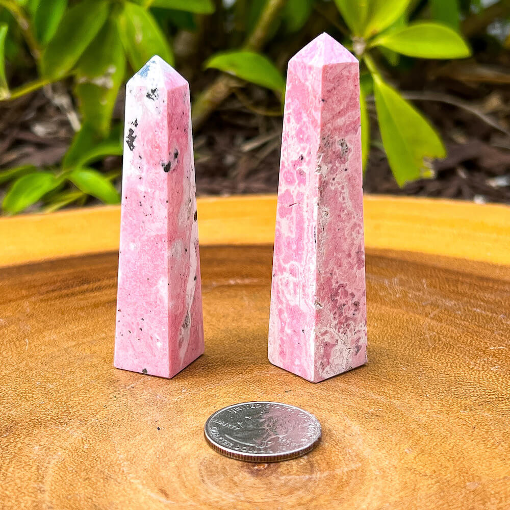 Peruvian-Pink-Rhodonite-Obelisk-40-grams.Shop for handmade Mini Rhodonite Obelisk - Rhodonite Carved Tower - Rhodonite Stone at Magic Crystals. Rhodonite Polished Heart Healing Crystal Gemstone. Rhodonite is a wonderfully peaceful crystal. Enjoy FREE SHIPPING when you shop at magiccrystals.com