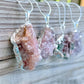 Buy Magic Crystals Pink Amethyst Geode Necklace - Pink Amethyst Jewelry, Pink Amethyst Geode | Pink Amethyst Cluster | Pink Amethyst Crystal | Pink Amethyst Crystal Cluster at Magic Crystals. Natural Amethyst Gemstone for love, PEACE, INSPIRATION. Magiccrystals.com offers FREE SHIPPING.