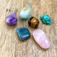 Shop for Pisces Crystals Set, Crystals and Stones for Pisces, Zodiac Stones Pouch, Star Sign tumbled stones, Zodiac Crystal Gift, Constellation Gift, Gift for friends, Gift for sister, Gift for Crystals Lovers at Magic Crystals. Magiccrystals.com made up of several uniquely paired gemstones for Pisces.