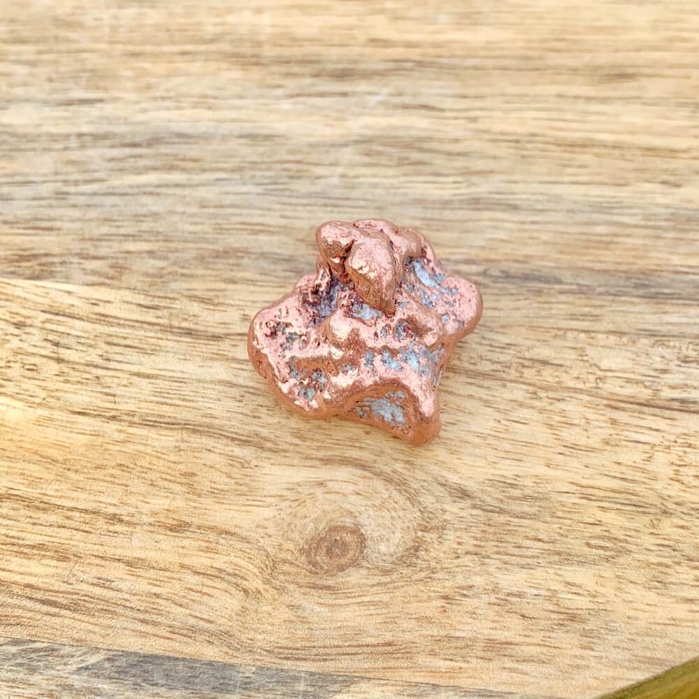 Looking for COPPER NUGGET 100% PURE COPPER. This simple elegant is a powerful Native Metal Copper Specimen. Carrying copper nuggets has been considered to have therapeutic effects on the human body. Shop Copper Bracelets in Magic Crystals For Energy Work,Channeling, Manifestation, Healing, Amplification, Respect, Grids