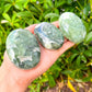 Looking for Crystal Palm Puffy Stone? Shop for Worry Stone, Crystals and palm Stones, Pocket Stone, Natural, Polished at Magic crystals. FREE SHIPPING available. They can also be easily transported or even carried with you as you go about your day. Prehnite-Crystal-Palm-Stone