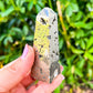 Shop from Magic Crystals One Rough Druzy Pyrite obelisk Metal Stand, obelisk Pyrite Chunk on Stand, Point on Stand Pin, Fools Gold. Pyrite obelisk Protect Stone, Rough Pyrite, Raw Pyrite obelisk! Pyrite stone. We carry a wide variety of clear quartz gemstones, and quartz specimens. FREE SHIPPING AVAILABLE. Pyrite-Obelisk-B