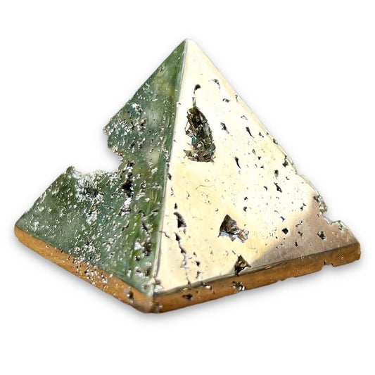 Pirámide de pirita pulida de calidad AAA 