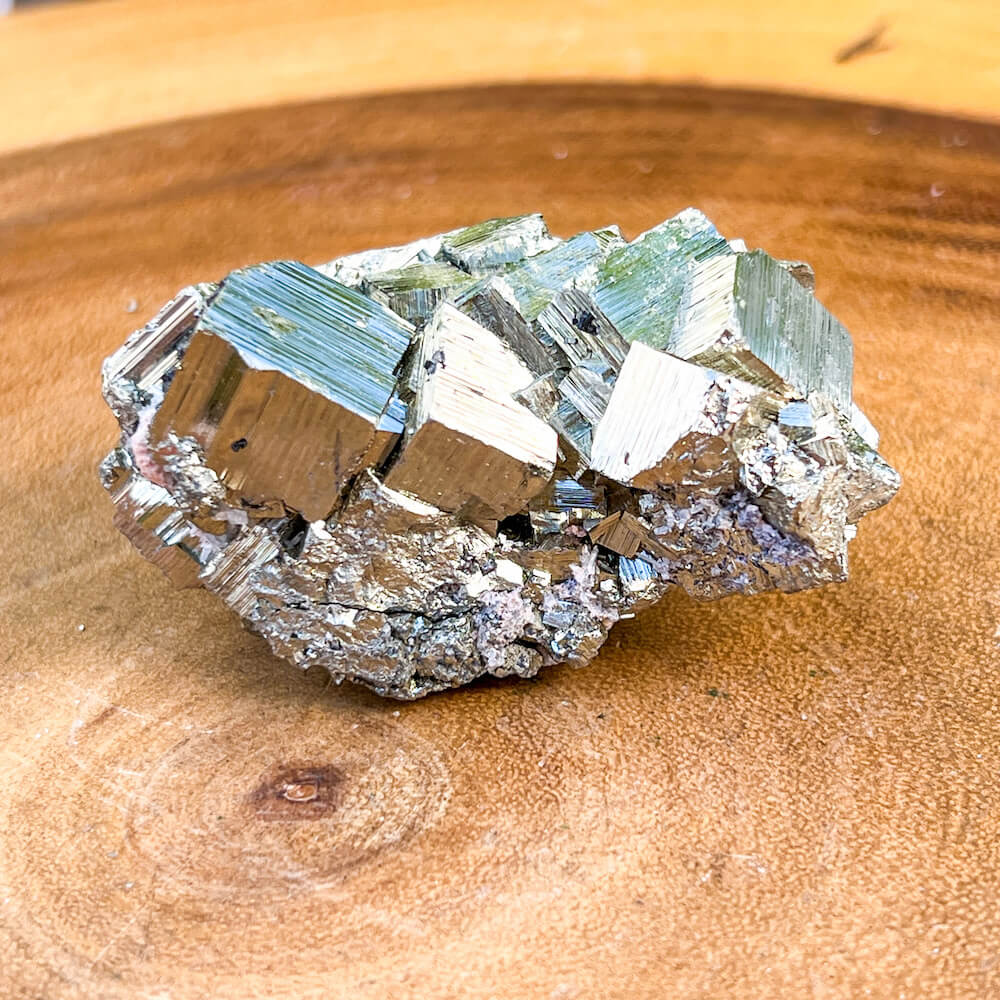 Shop from High-Quality Pyrite with Cubes Cluster from Peru, Fools Gold at Magic Crystals. Pyrite Freeform Protect Stone, Rough Pyrite, Raw Pyrite Freeform! Pyrite stone. We carry a wide variety of clear quartz gemstones, Howlite, and quartz specimens. FREE SHIPPING AVAILABLE.