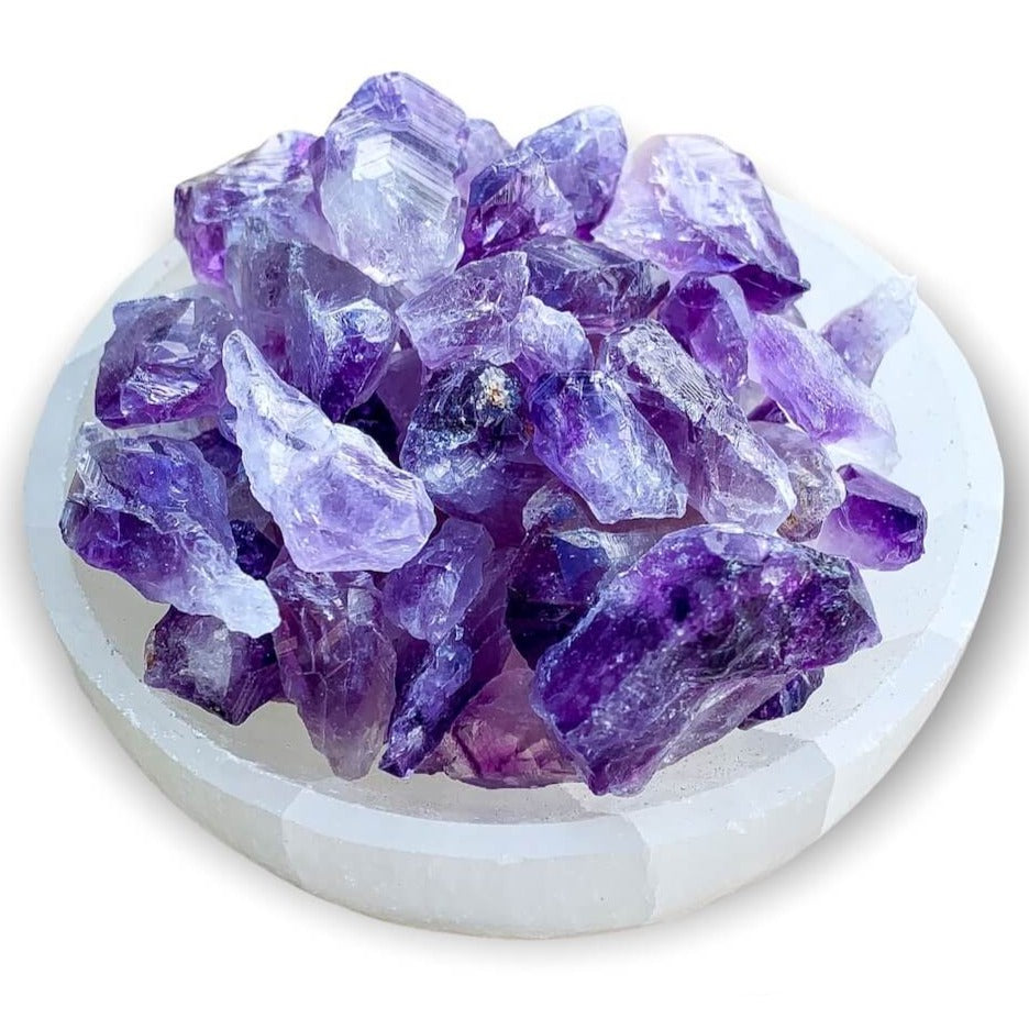 Buy at Magic Crystals Dragons Tooth Amethyst Crystals - Amethyst dog tooth. Natural Amethyst Gemstone for PROTECTION, PEACE, INSPIRATION. Amethyst is a stone that has been known to help with meditation. The stone brings emotional, physical, and psychological harmony. Used for many centuries, amethyst has also been used to bring success and prosperity.