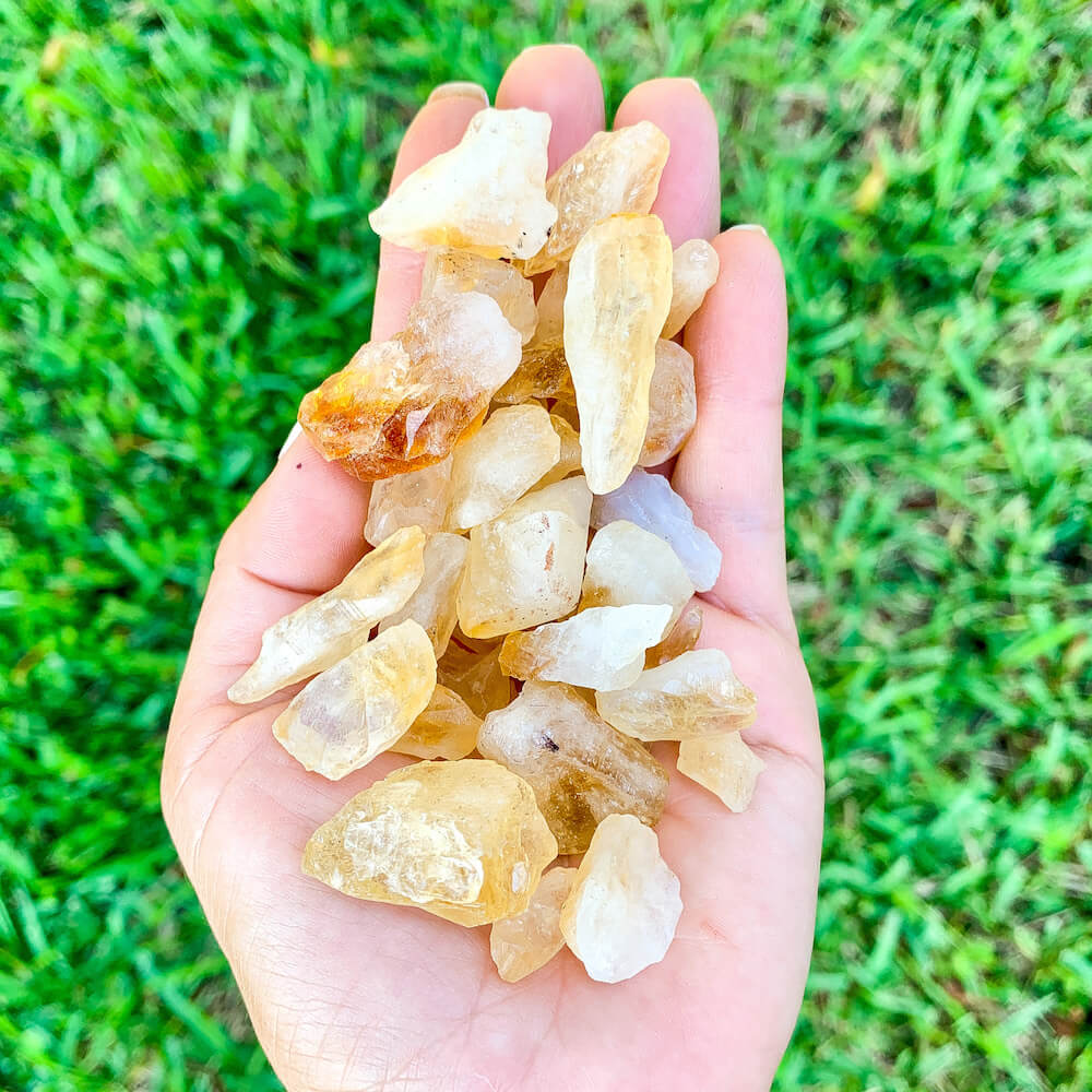 Check out our Citrine Stone Crystal Point when you shop at Magic Crystals. Small Citrine Point 1-2 inches long. Healing Crystal, Metaphysical Healing, Chakra Stone. What is Citrine? Citrine is a mineral, member of the Quartz family. Citrine Crystal meaning is ABUNDANCE and MOTIVATION. Citrine stone benefits and more.