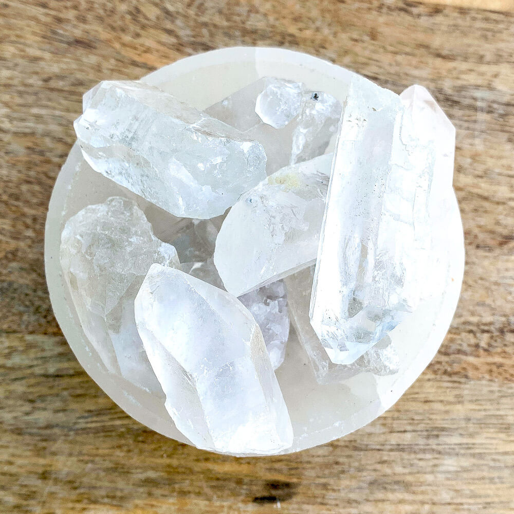 Looking for Raw Clear Quartz Chunks - Healing Crystal? Shop at Magic Crystals for Rough Quartz Pieces - Bulk Quartz - Clear Quartz - Rough Quartz - Raw Quartz - Quartz Chunks - Master Healing Stone - All Purpose Stone. FREE SHIPPING available.