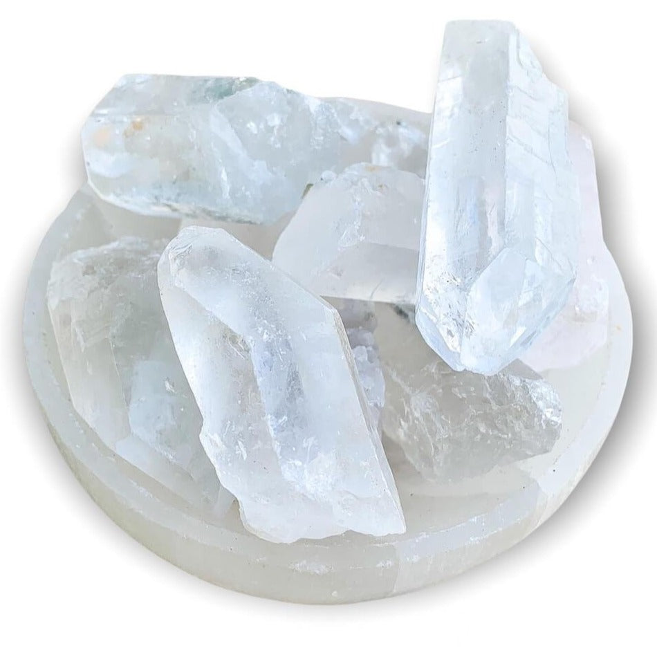 Looking for Raw Clear Quartz Chunks - Healing Crystal? Shop at Magic Crystals for Rough Quartz Pieces - Bulk Quartz - Clear Quartz - Rough Quartz - Raw Quartz - Quartz Chunks - Master Healing Stone - All Purpose Stone. FREE SHIPPING available.