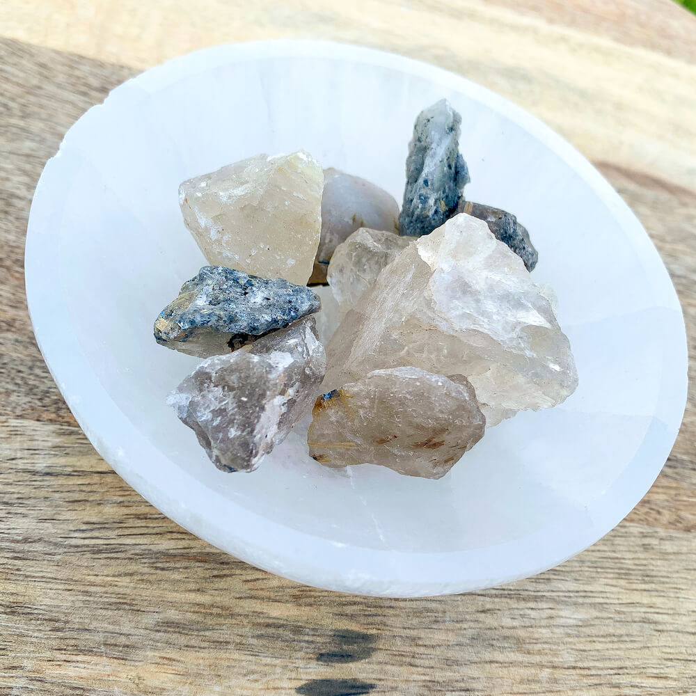 Quartz Rocks With Gold