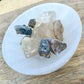 Buy Raw Gold Rutilated Quartz - Rough Raw Gold Rutile - Choose how many stones, Singles, or Bulk at Magic Crystals. FREE SHIPPING Crystal Gift, Constellation Gift, Gift for Friends, Gift for sister, Gift for Crystals Lovers at Magic Crystals. Golden rutile Quartz is known to aid in clarity, well-being, and willpower. 